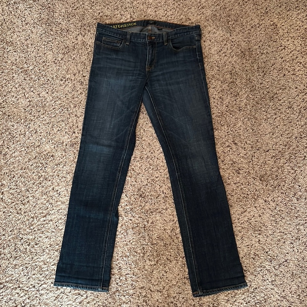 J Crew Matchstick Stretch Jeans size 30R